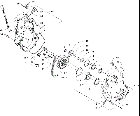 CHAIN CASE ASSEMBLY [108896]