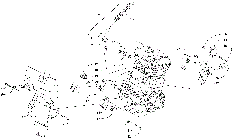 ENGINE AND RELATED PARTS [106318]