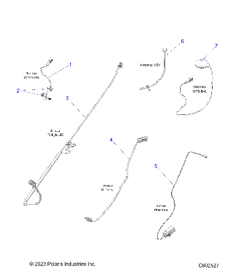 ELECTRICAL, JUMPER WIRES/ANTENNAS/HARNESS - S24TKL8RS (C602527)