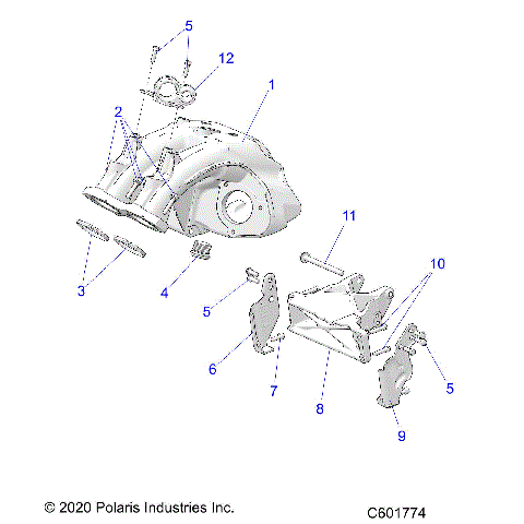 ENGINE, INTAKE MANIFOLD - S24FJE9FS/9FE (C601774)