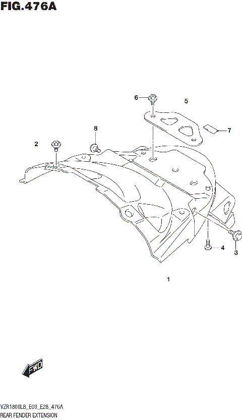 REAR FENDER EXTENSION