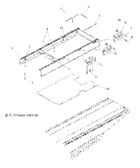 BODY, SEAT RISER ASM. - S15PU6NSL/NEL (49SNOWRISER11WIDE)