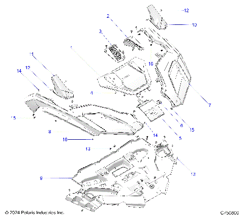 BODY, FRONT FENDER AND HOOD - Z25S4D92AA/AL/BA/BF/AF/BL (C750800)