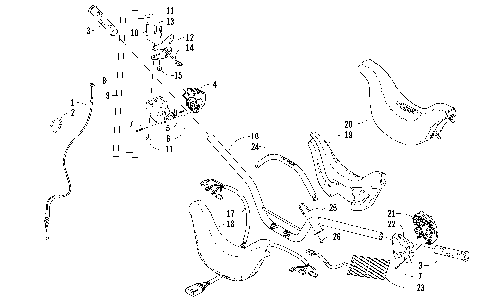 HANDLEBAR AND CONTROLS [86993]