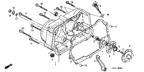 RIGHT CRANKCASE COVER
