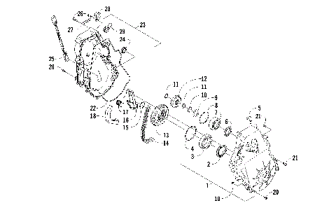 CHAIN CASE ASSEMBLY [101002]
