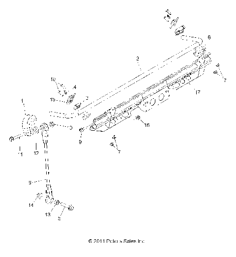 SUSPENSION, STABILIZER BAR, FRONT - Z14XT9EFX (49RGRSTABILIZERFRT12RZRXPI)