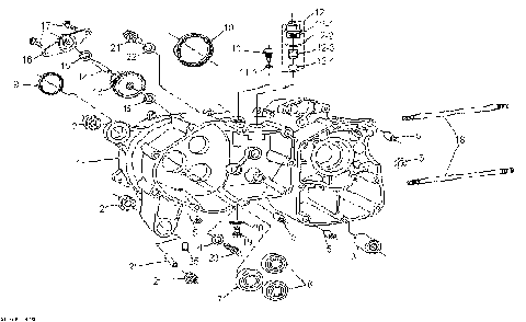 01- Crankcase, Left