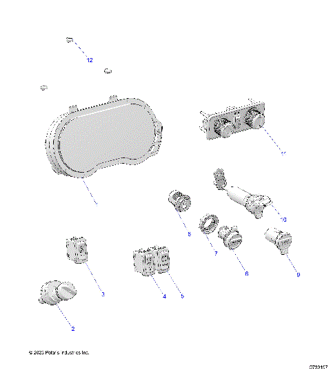 ELECTRICAL, DASH INSTRUMENTS - R23RSU99A9/AJ/AK/AX/B9/BJ/BK/BX (C730197)