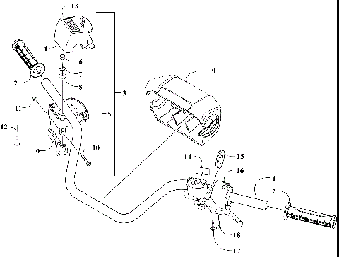 HANDLEBAR ASSEMBLY [303128]