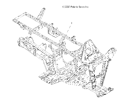 CHASSIS, FRAME - A10MH50AJ/AX/AZ (49ATVFRAME08SP500)