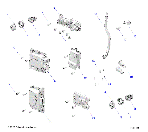 ELECTRICAL, WIRE HARNESS COMPONENTS - R26X6N1RBB (C731066)