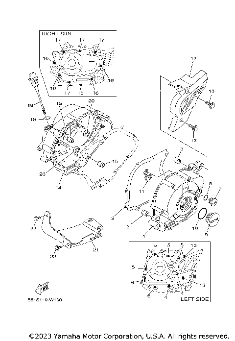 CRANKCASE COVER 1
