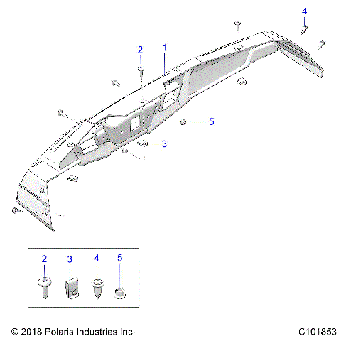 BODY, BUMPER, REAR - A19HAA15N7 (C101853)