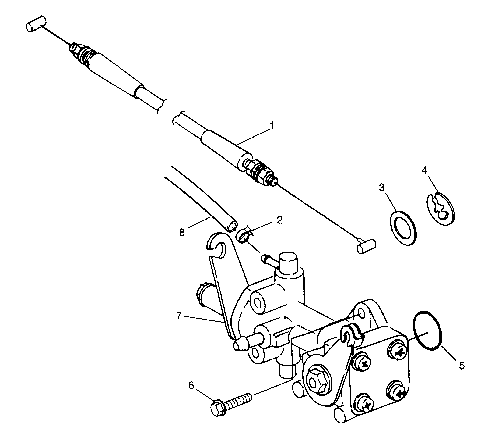 OIL PUMP SL 700 B974071, Intl. SL 700 I974071, SL 700 Deluxe B974072 and In (4940874087C011)