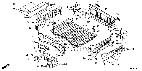 BED PLATE@REAR GATE (1)