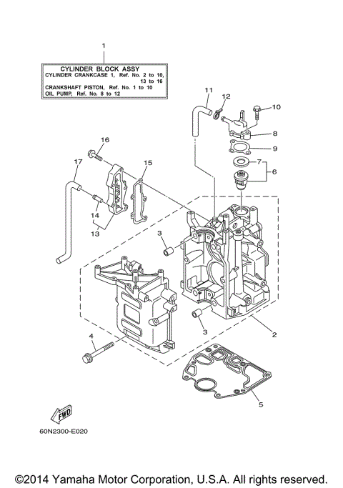 CYLINDER CRANKCASE 1