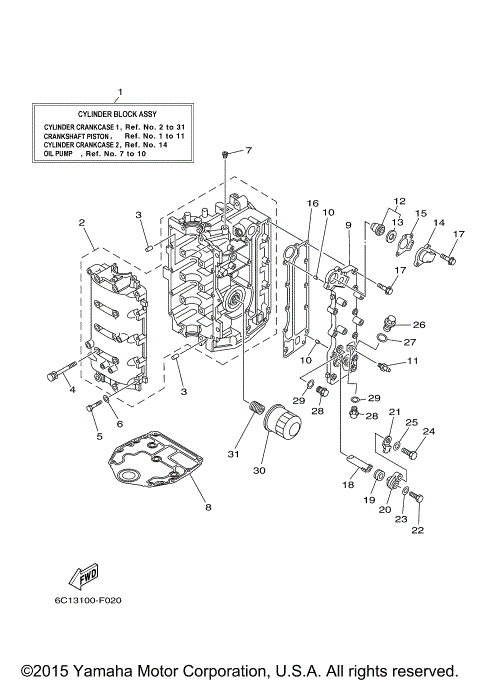 CYLINDER CRANKCASE 1