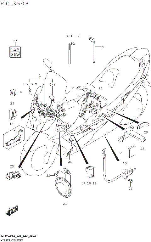 WIRING HARNESS (E28)