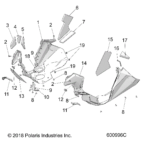 BODY, FENDERS - S23FJE8PS/8PE (600996C)