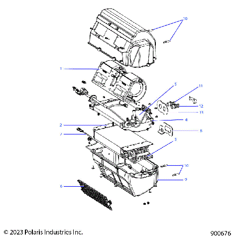 BODY, HVAC, MAIN - G24G2W99A/99B (900677)