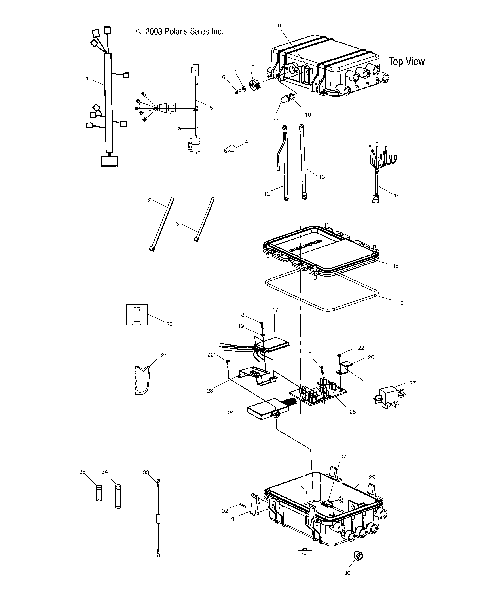 ELECTRICAL BOX - W045197DA/IA (4990499049B13)