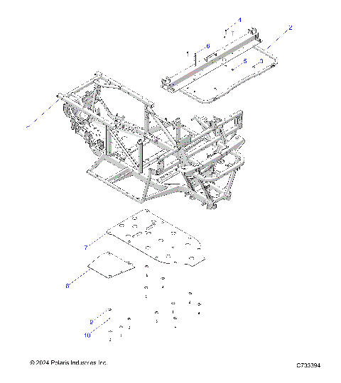 CHASSIS, FRAME  - R25MAA57L1 (C733394)