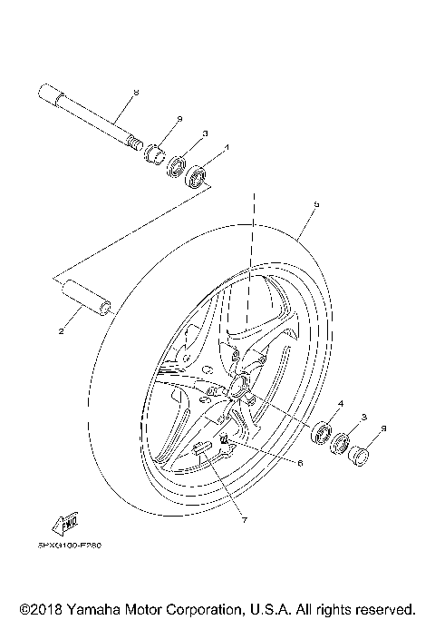 FRONT WHEEL