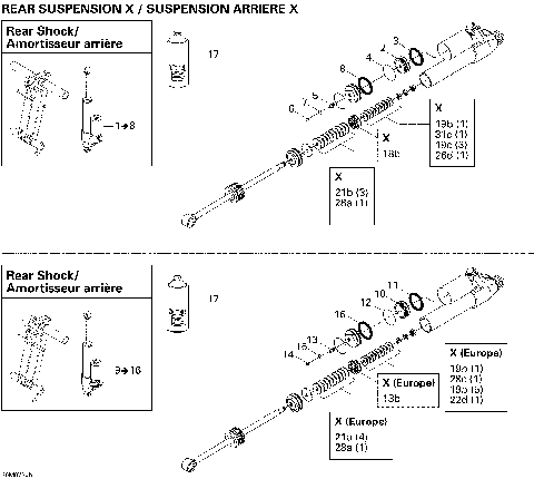 08- Take Apart Shock, Rear X (40M0730b)