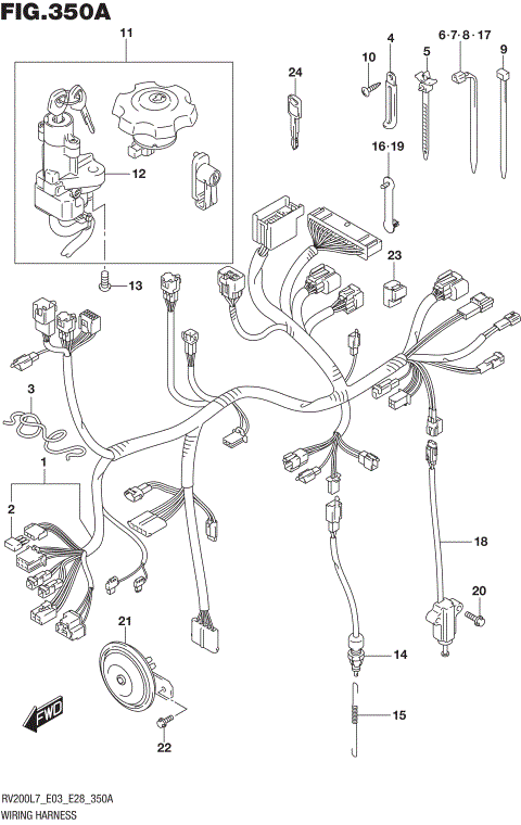 WIRING HARNESS (RV200L7 E03)