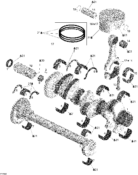 01- Crankshaft And Pistons