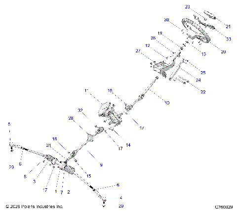 STEERING, STEERING ASM. - G25GMK99LM (C760039)