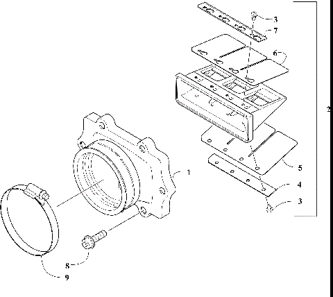 REED VALVE ASSEMBLY [108703]