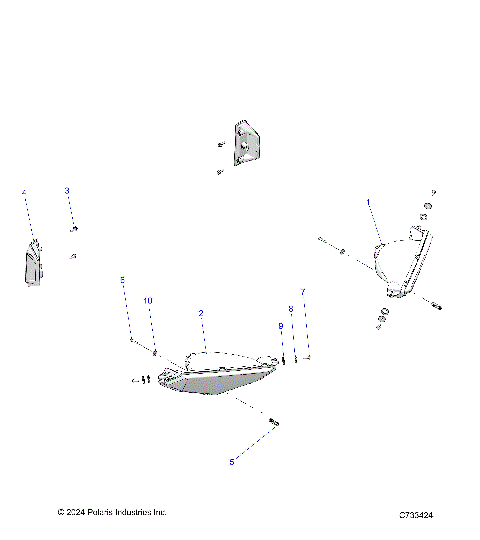 ELECTRICAL, HEADLIGHTS, TAILLIGHTS - R25M4U57Z5/B5/Z6/B6 (C733424)