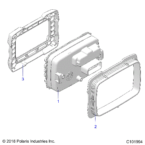 ELECTRICAL, GAUGES and INDICATORS - A25SXD95A9 (C101994)