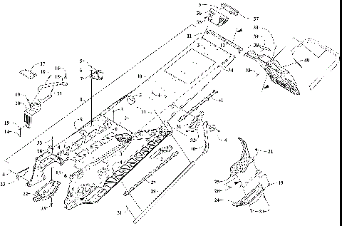 TUNNEL AND SNOWFLAP ASSEMBLY [107284]
