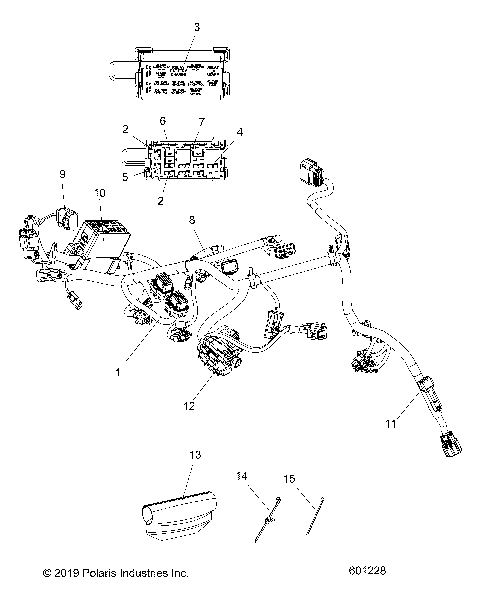 ELECTRICAL, MAIN WIRE HARNESS - S21EFT8R/EFN8R ALL OPTIONS (601228)