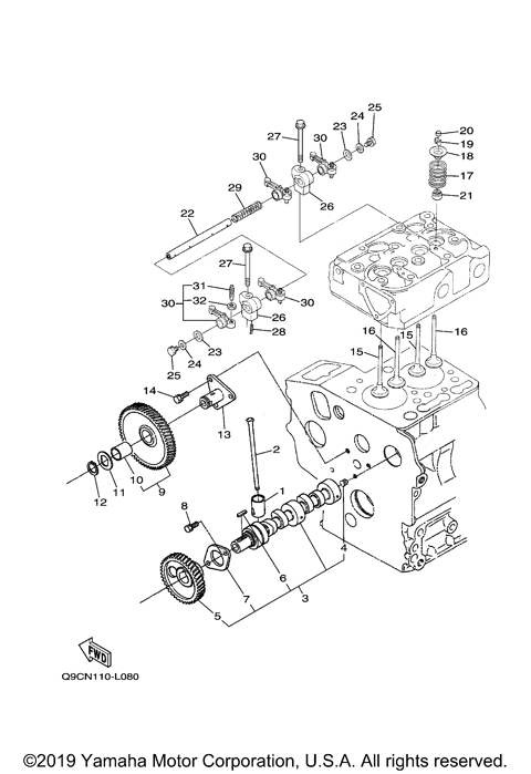 CAMSHAFT IDLE GEAR