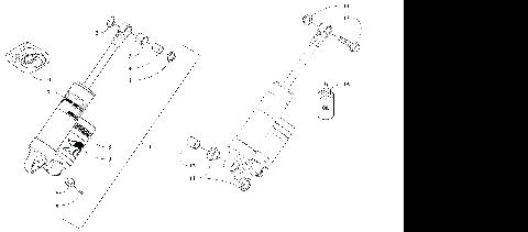 REAR SUSPENSION REAR ARM SHOCK ABSORBER [106239]