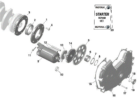 01- ROTAX - E-Starter