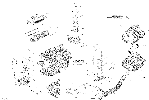 01- Engine And Air Intake Silencer