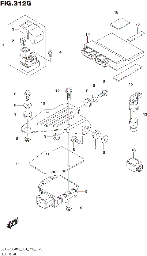 ELECTRICAL (GSX-S750Z:E03)