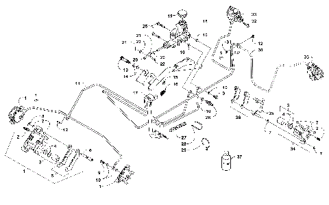 HYDRAULIC BRAKE ASSEMBLY [98600]
