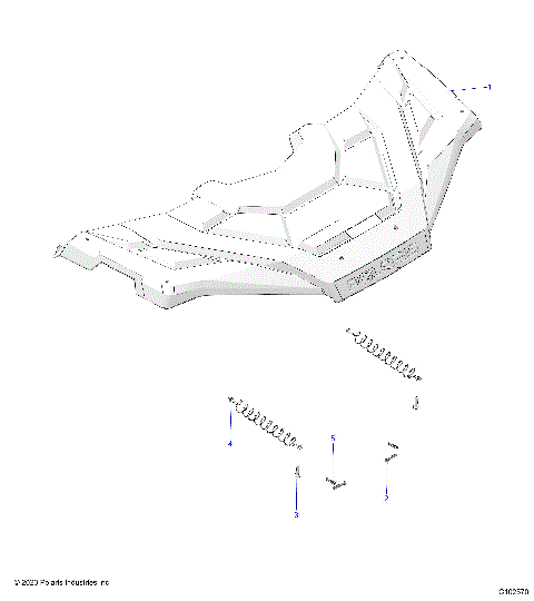 BODY, FRONT RACK - A24SEE57A1/A3/A6/A9/B1/B3/B6/B9 (C102570)