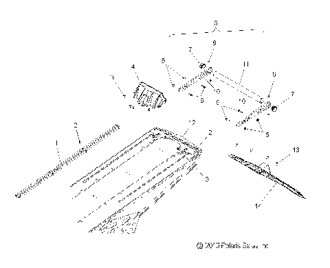 BODY, BUMPER, REAR, SNOWFLAP and TAILLIGHT COVER - S15CC6/CK6/CM6 (49SNOWBUMPERRR11800PRMK)