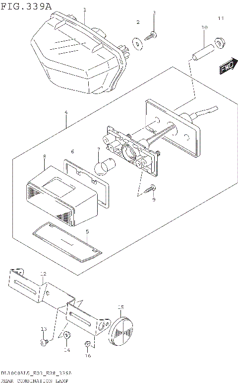 REAR COMBINATION LAMP