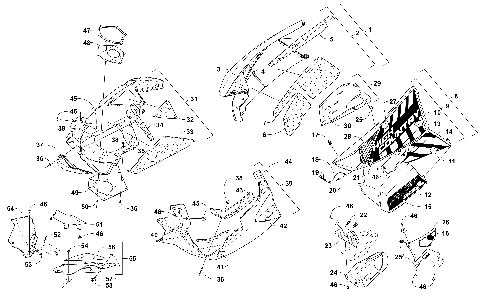SKID PLATE AND SIDE PANEL ASSEMBLY [104520]