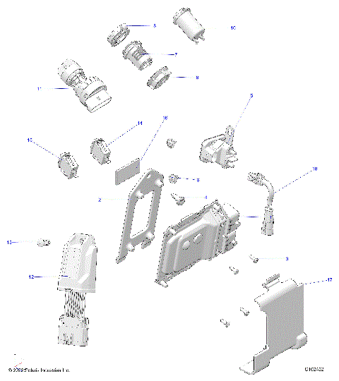 ELECTRICAL, SWITCHES, SENSORS and ECM - A26SEE57C9/E9 (C102452)
