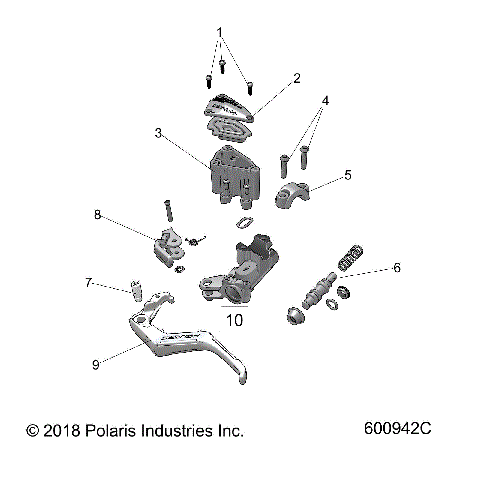 BRAKES, MASTER CYLINDER ASM. - S21EEC8RS ALL OPTIONS (600942C)