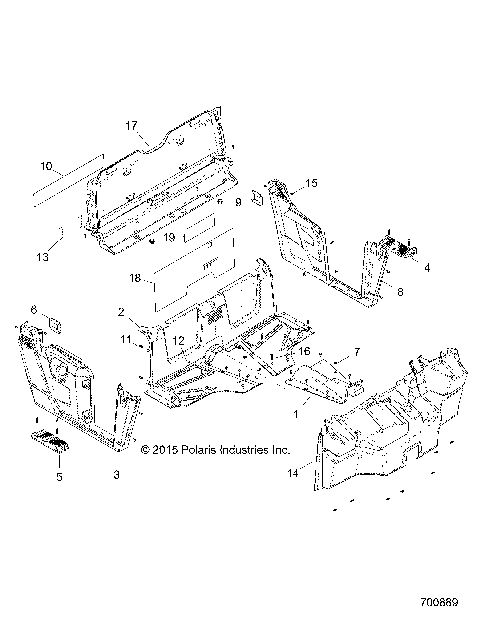 BODY, FLOOR and FENDERS - R16RMA32A1/A2 (700889)